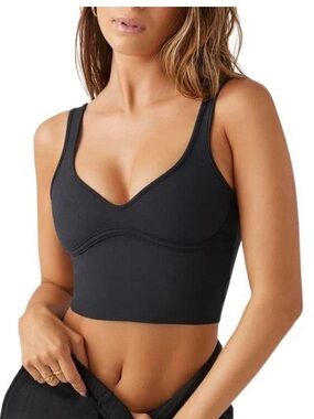 Joah Brown sueded contour top